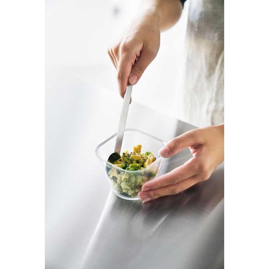 調理ボウル 山崎実業 正規品 tower タワー 電子レンジ対応洗いやすい下ごしらえボウル SML3点セット 耐熱ボウル  10128 クリア | tower | 05