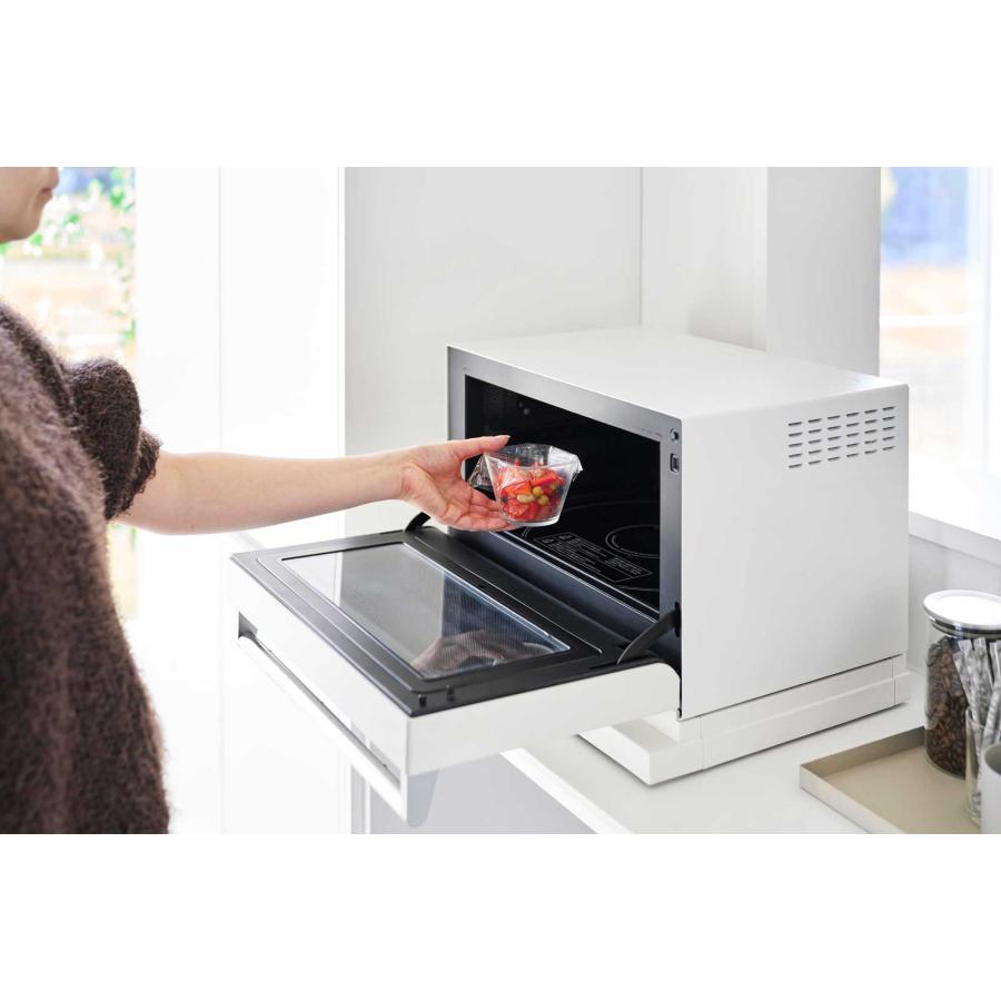 調理ボウル 山崎実業 正規品 tower タワー 電子レンジ対応洗いやすい下ごしらえボウル SML3点セット 耐熱ボウル  10128 クリア | tower | 06