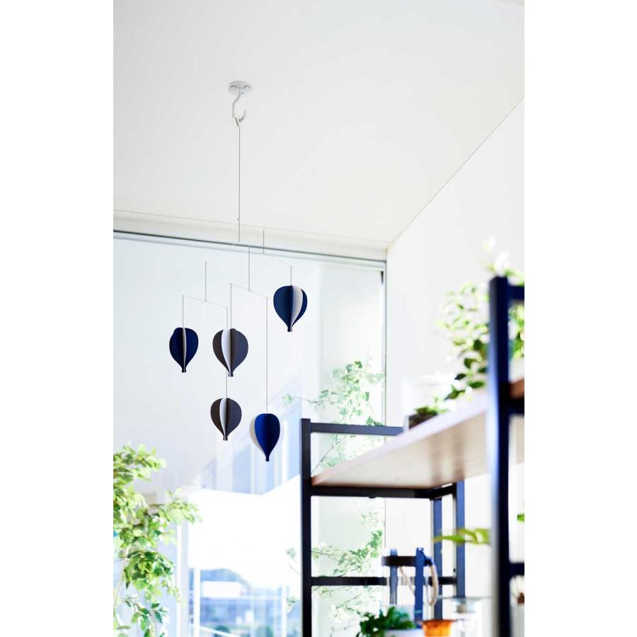 吊り下げフック 山崎実業 正規品 tower タワー 天井から吊り下げできるプランターフック 石こうボード壁対応 観葉植物 モビール  10227 ホワイト | tower | 03