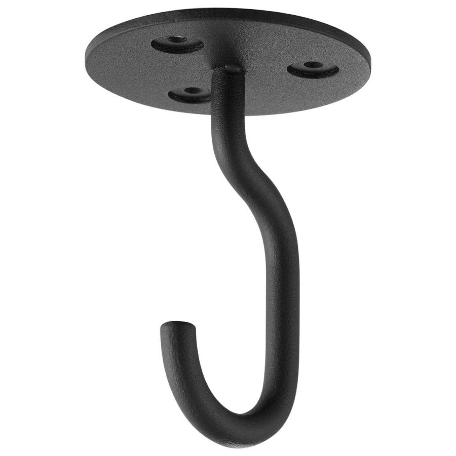 吊り下げフック 山崎実業 正規品 tower タワー 天井から吊り下げできるプランターフック 石こうボード壁対応 観葉植物 モビール  10228 ブラック | tower | 01