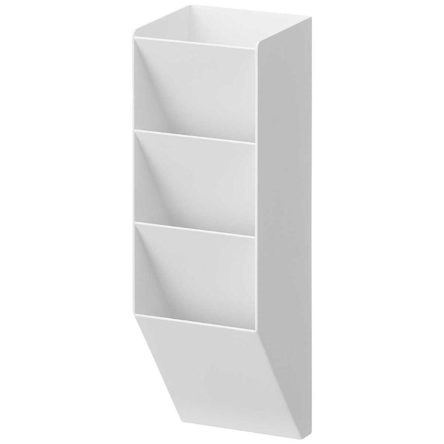 ウォールシェルフ 山崎実業 正規品 tower タワー マグネットペンスタンド スチールパネル対応 ウォールラック 棚 壁掛け  10096 ホワイト | tower | 01