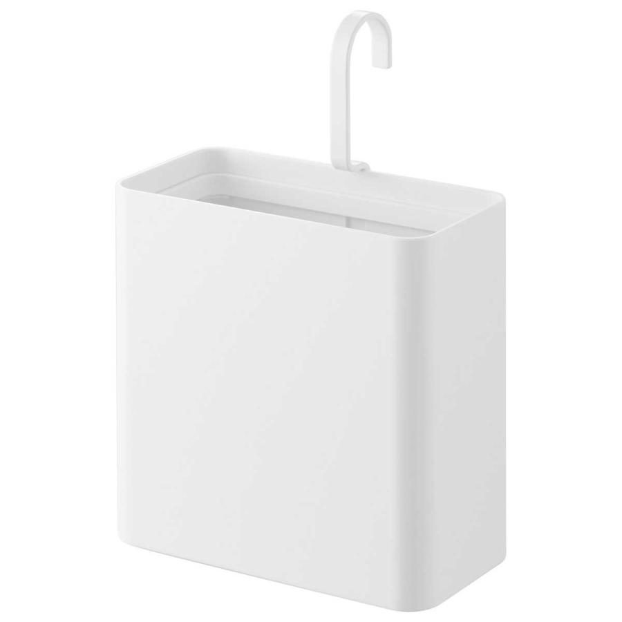 ゴミ箱 山崎実業 正規品 tower タワー 引っ掛けられるゴミ箱 ダストボックス ごみ箱  10219 ホワイト | tower | 01