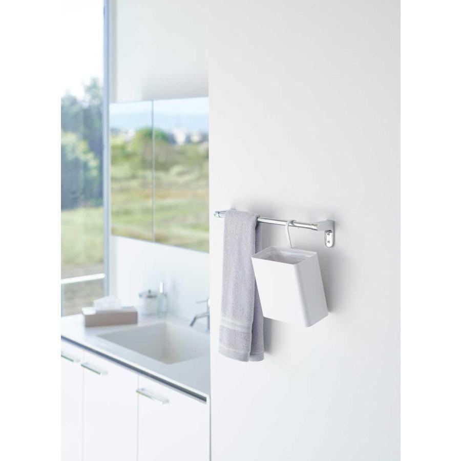 ゴミ箱 山崎実業 正規品 tower タワー 引っ掛けられるゴミ箱 ダストボックス ごみ箱  10219 ホワイト | tower | 02