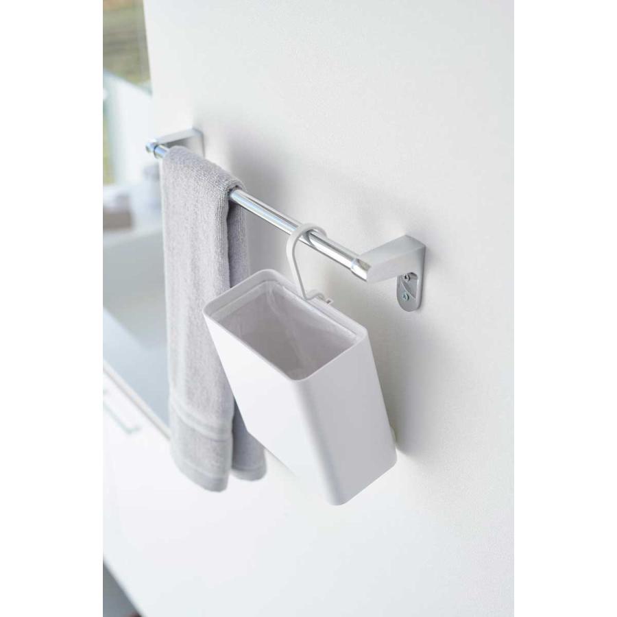 ゴミ箱 山崎実業 正規品 tower タワー 引っ掛けられるゴミ箱 ダストボックス ごみ箱  10219 ホワイト | tower | 05