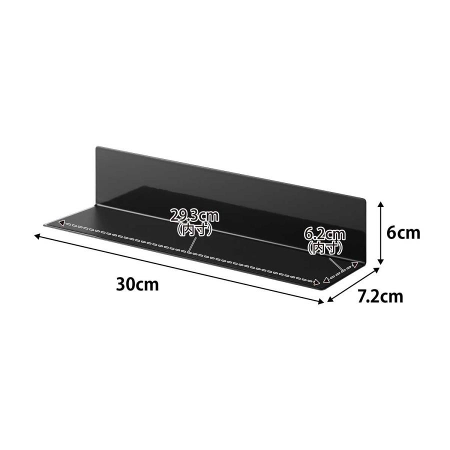 調味料ラック 山崎実業 正規品 tower タワー マグネットキッチン棚 S スパイスラック  10012 ブラック | tower | 08