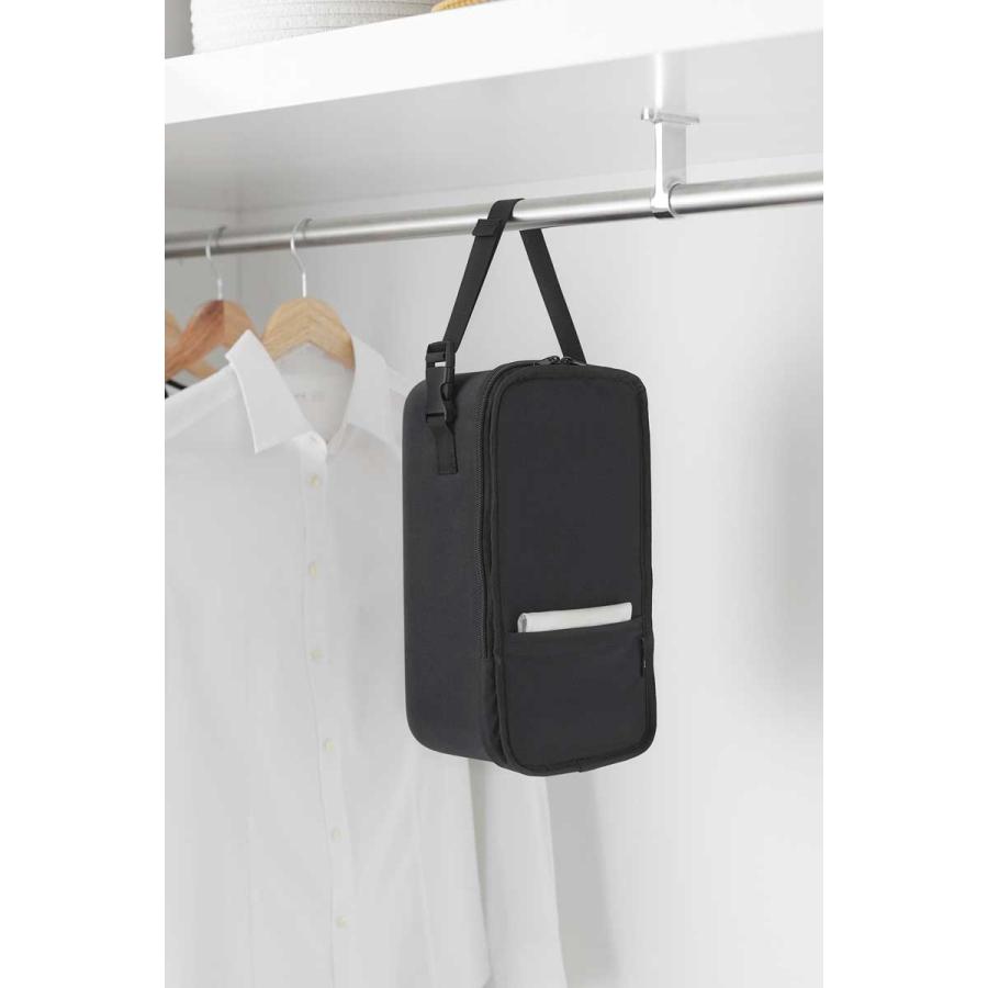 衣類ハンディースチーマー収納 山崎実業 正規品 tower タワー スチームアイロン収納ケース ハンディースチーマー収納  10138 ブラック | tower | 06