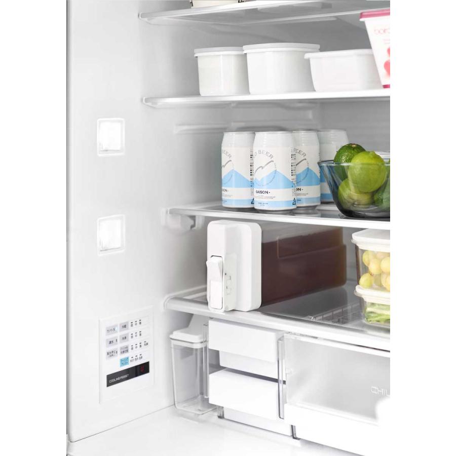 冷水ポット 山崎実業 正規品 tower タワー 倒して置けてそのまま注げる冷水筒 2.2L 冷水筒 麦茶ポット  10029 ホワイト | tower | 06