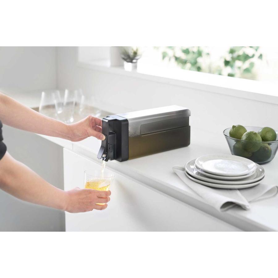 冷水ポット 山崎実業 正規品 tower タワー 倒して置けてそのまま注げる冷水筒 2.2L 冷水筒 麦茶ポット  10030 ブラック | tower | 07