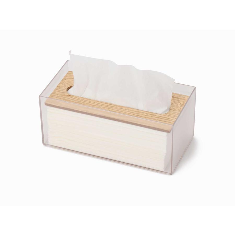 ティッシュケース 正規品 Like-it ライクイット ティッシュボックス リバーシブル木蓋 ティッシュカバー THR-02 クリア |  | 02