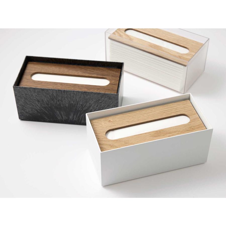 ティッシュケース 正規品 Like-it ライクイット ティッシュボックス リバーシブル木蓋 ティッシュカバー THR-02 ホワイト |  | 01