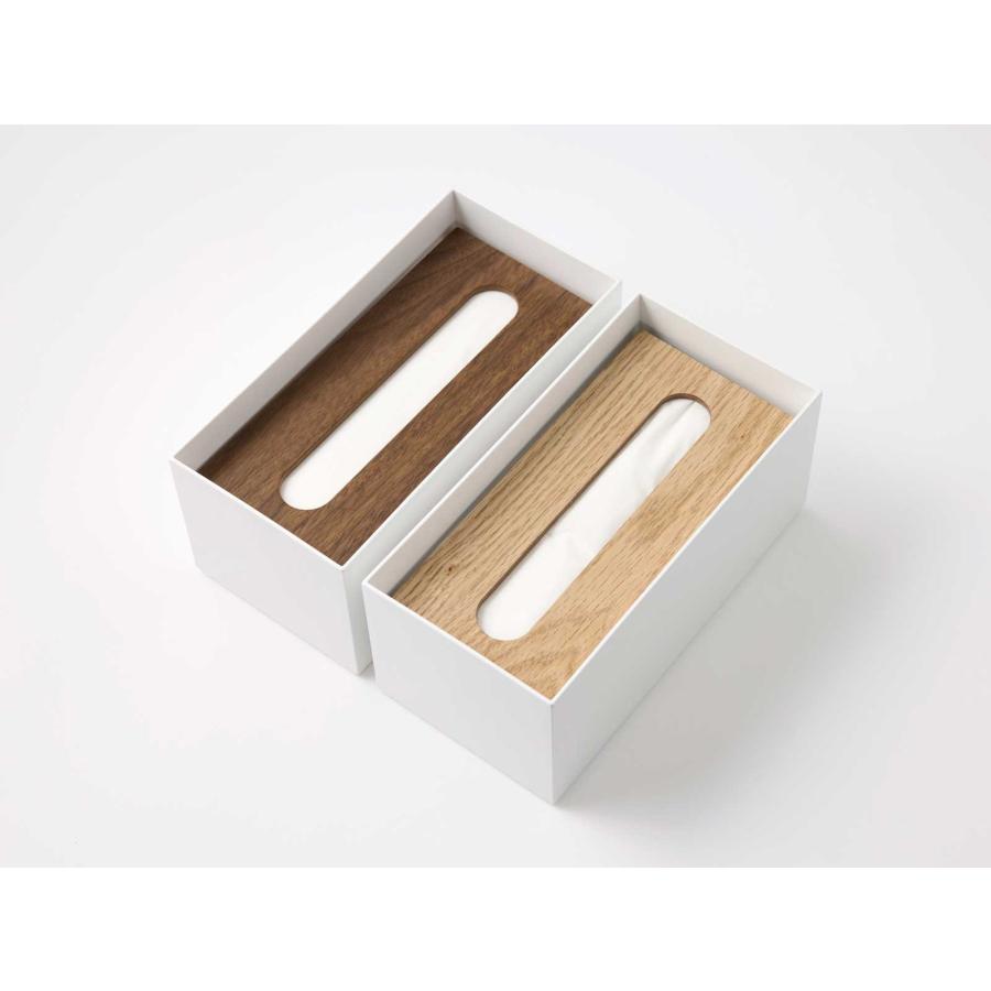 ティッシュケース 正規品 Like-it ライクイット ティッシュボックス リバーシブル木蓋 ティッシュカバー THR-02 ホワイト |  | 08