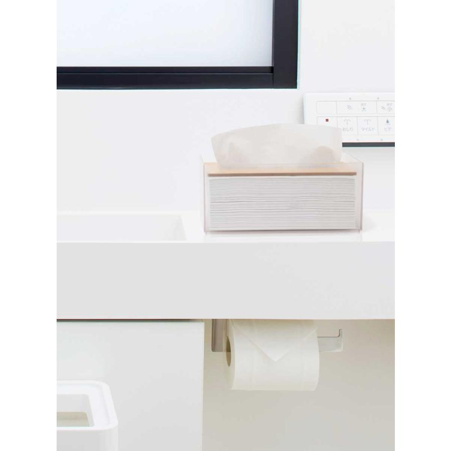 ティッシュケース 正規品 Like-it ライクイット ティッシュボックス リバーシブル木蓋 ティッシュカバー THR-02 ブラック |  | 06