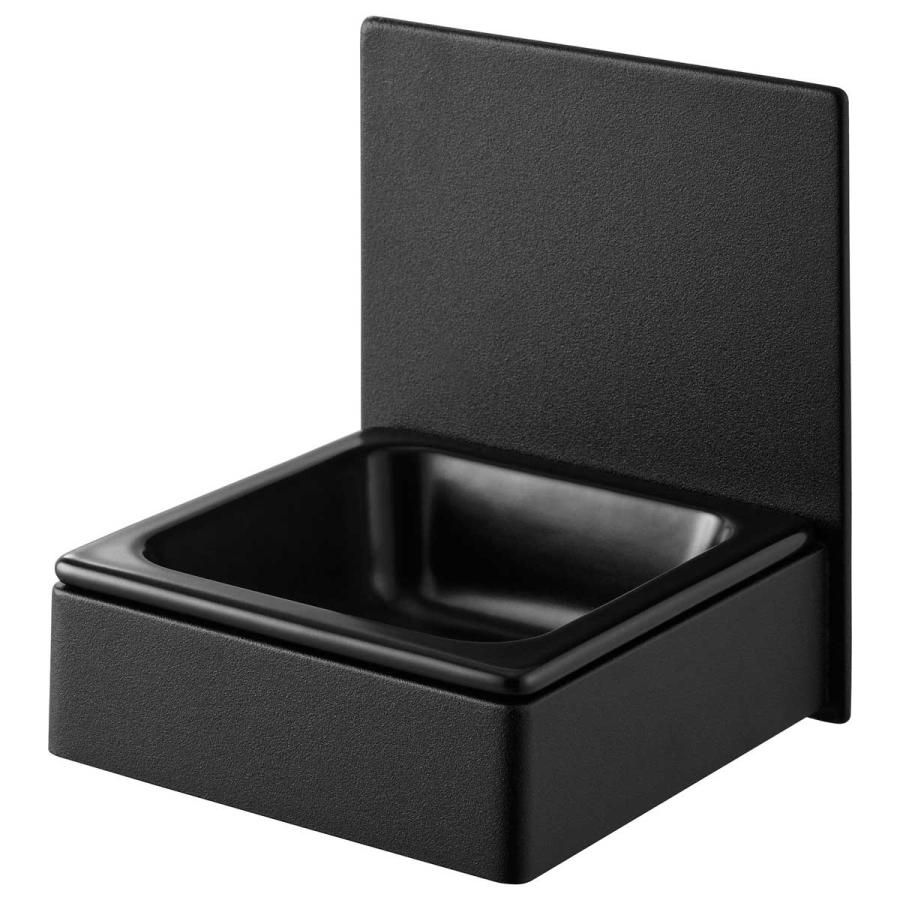 ペットフードボウル 山崎実業 正規品 nooks ヌークス マグネットペットフードボウル ペット用品  10044 ブラック | 山崎実業 | 01