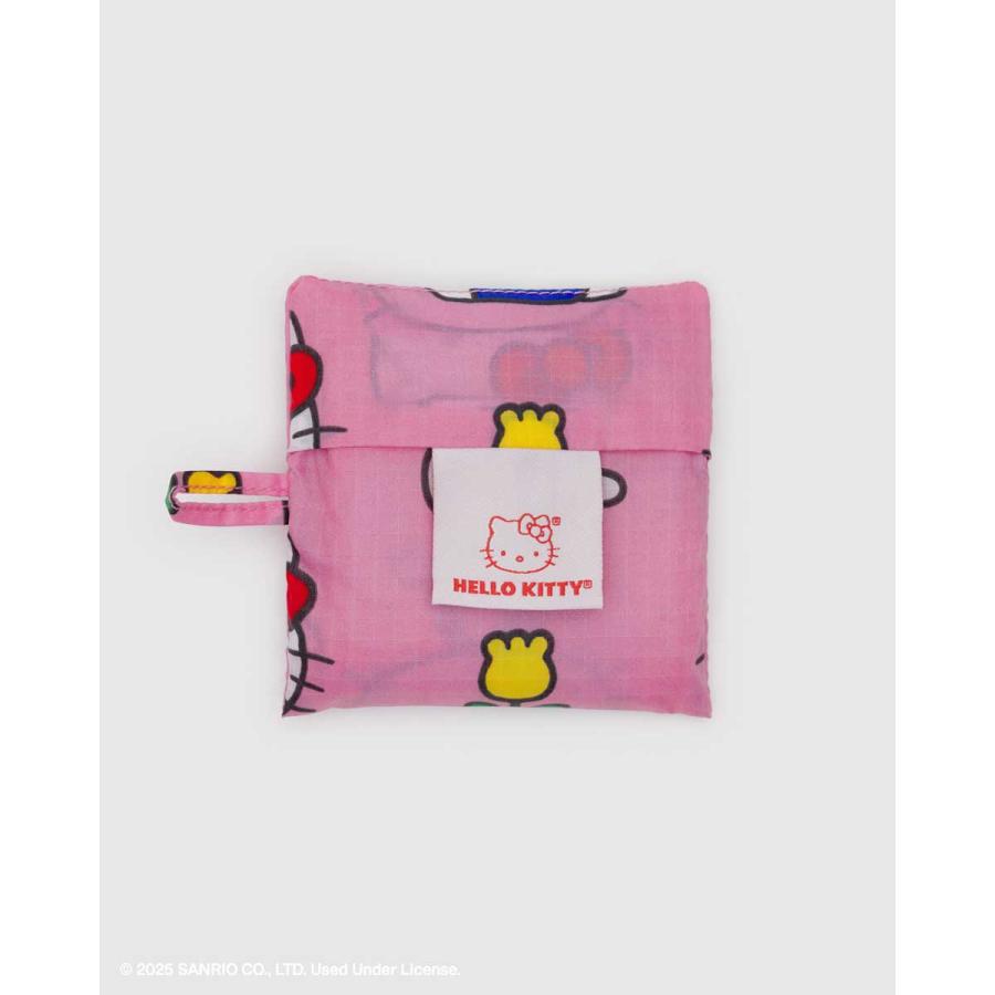 2025新作 エコバッグ BAGGU バグゥ 2025FA ベビーバグゥ サンリオ Baby Baggu x Sanrio Collection Hello Kitty Pink ハローキティ ピンク | BAGGU | 02