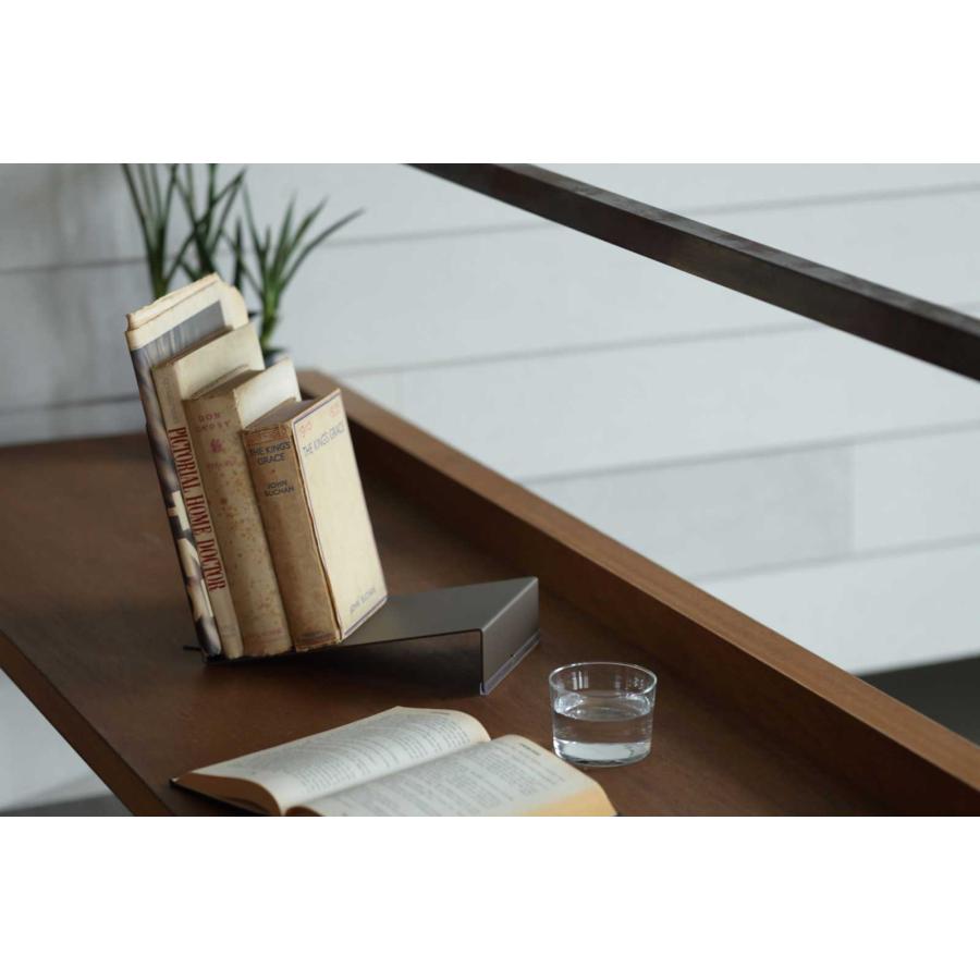 ブックスタンド 正規品 ideaco イデアコ NAP Bookstand ブックエンド ブックスタンド ナップ ブラウン |  | 01