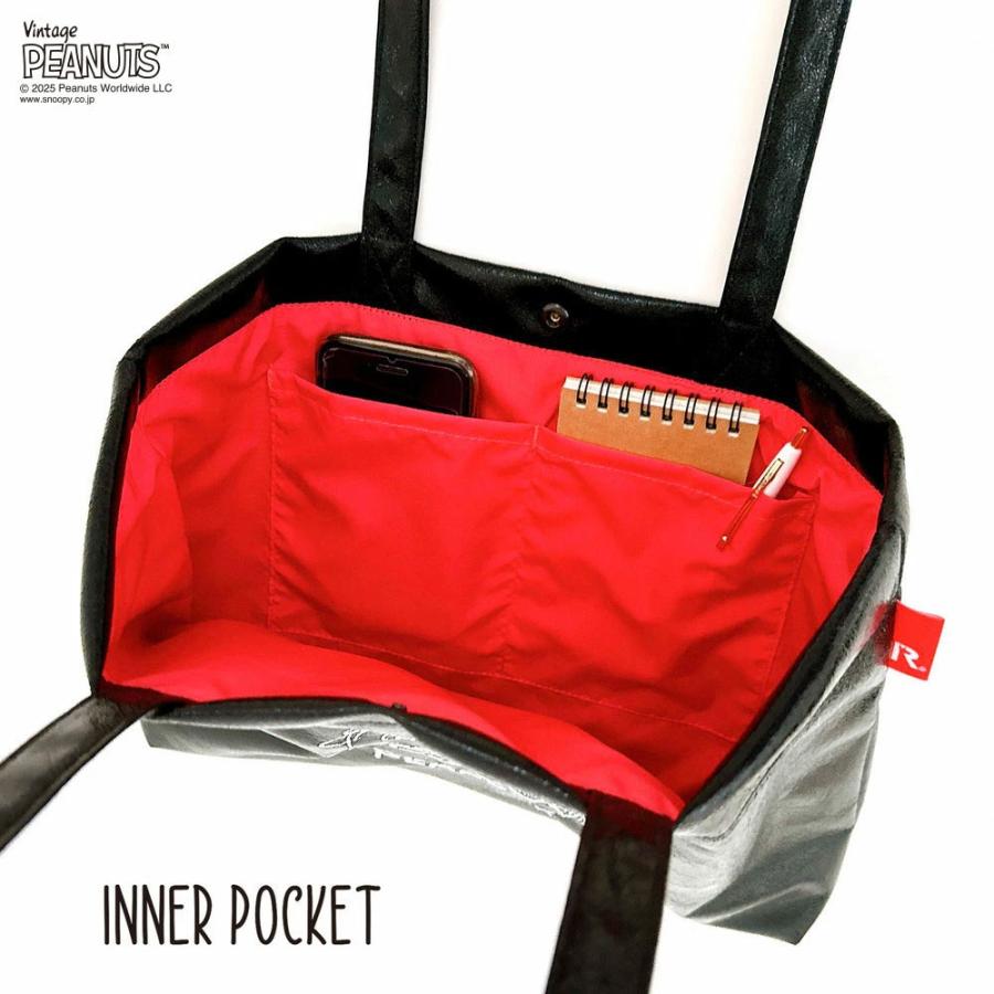 2025新作 スヌーピーバッグ 正規品 ROOTOTE ルートート IP.A4アーキャトルワイド.メタリック.ピーナッツ-0Q スヌーピーグッズ トートバッグ 8445 シルバー | ROOTOTE | 05