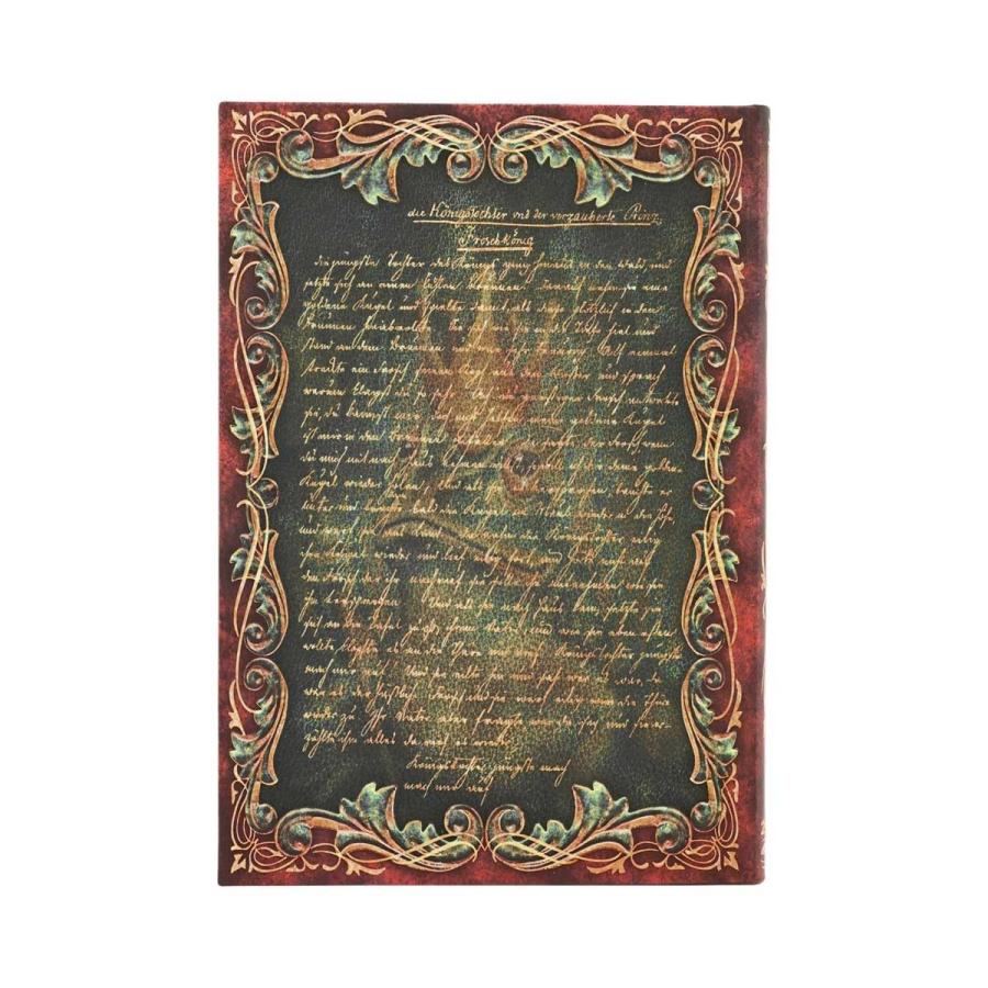 スケジュール帳 正規品 paperblanks ペーパーブランクス MIDI ハードカバー 2026年版 ダイアリー 日本語版 手帳 ミディ グリム兄弟 かえるの王子さま | paperblanks | 02