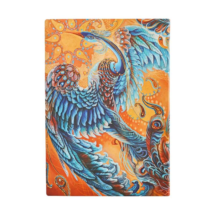 スケジュール帳 正規品 paperblanks ペーパーブランクス MIDI Flexis ソフトカバー 2026年 ダイアリー 日本語版 手帳 ミディ 空の鳥 | paperblanks | 02