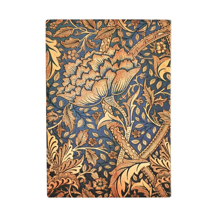 スケジュール帳 正規品 paperblanks ペーパーブランクス MIDI Flexis ソフトカバー 2026年 ダイアリー 日本語版 手帳 ミディ モリスのウィンドラッシュ | paperblanks | 02