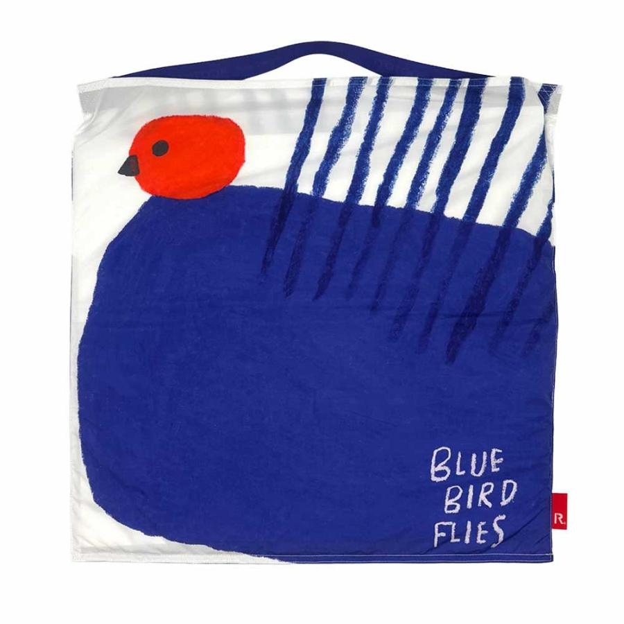 2025新作 トートバッグ 正規品 ROOTOTE ルートート IP.タブロー50.波田佳子-A トート バッグ TABLO Yoshiko Hada 8540 Blue Bird ブルーバード | ROOTOTE