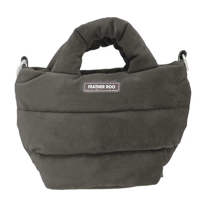 2025新作 ショルダーバッグ 正規品 ROOTOTE ルートート FE.べビール―.フラッフィポップーA ショルダートート babyroo 3688 ダークグレー | ROOTOTE