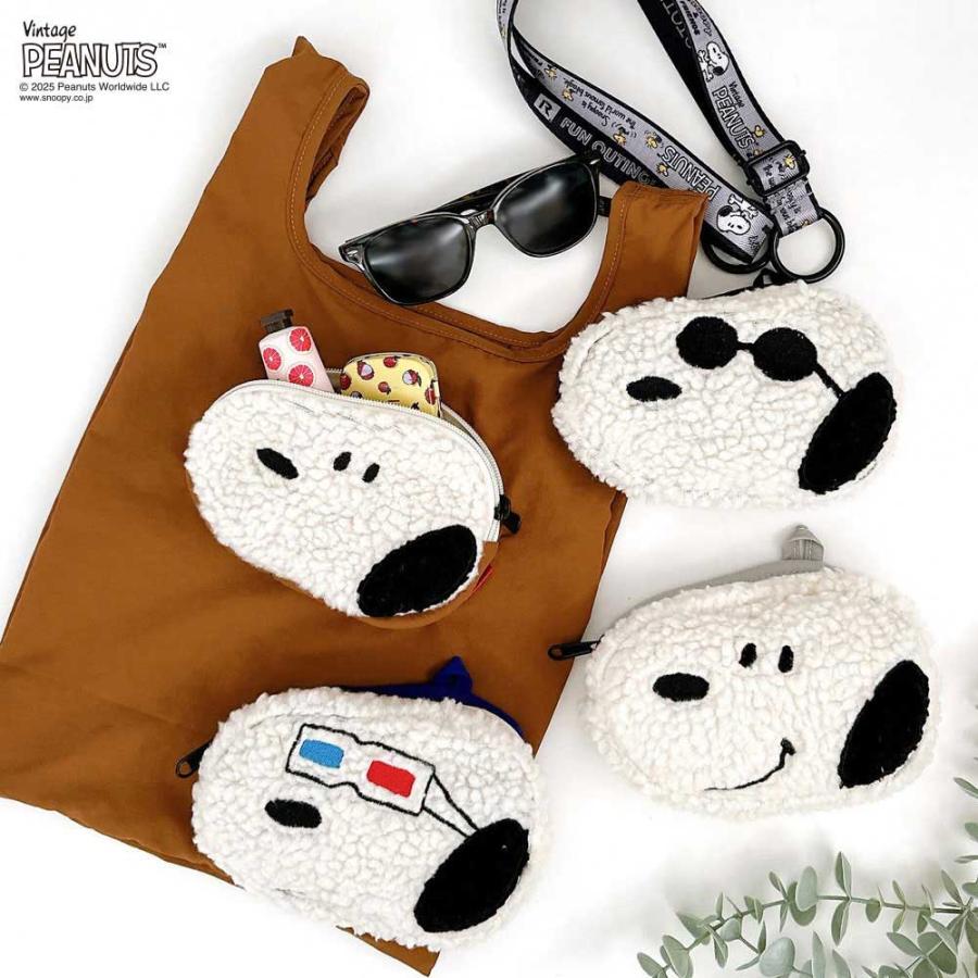 2025新作 スヌーピーバッグ ROOTOTE ルートート ルーショッパーミッド.ピーナッツ-0P スヌーピーグッズ トートバッグ Vintage PEANUTS 8459 3Dグラス | ROOTOTE | 01