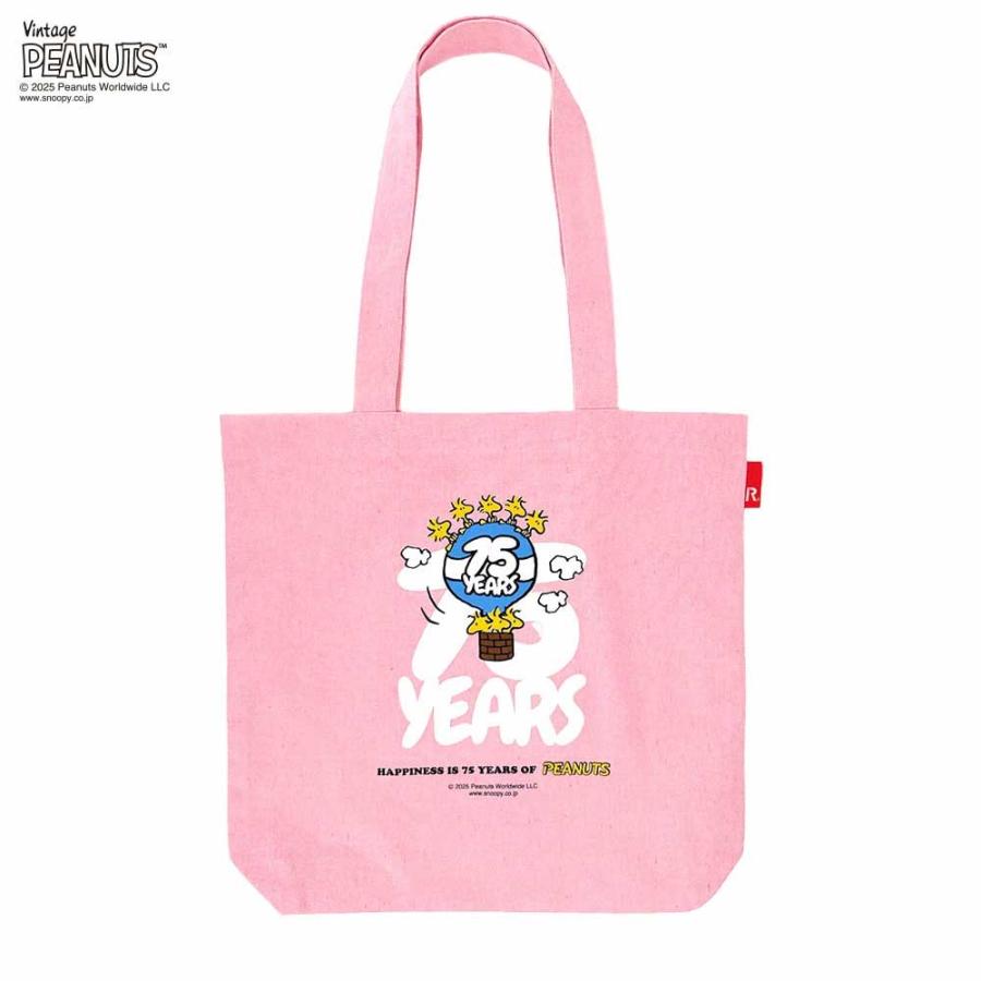 2025新作 スヌーピーバッグ 正規品 ROOTOTE ルートート IP.トール.ピーナッツ-0T スヌーピーグッズ トートバッグ Vintage PEANUTS TALL 8443 ピンク | ROOTOTE