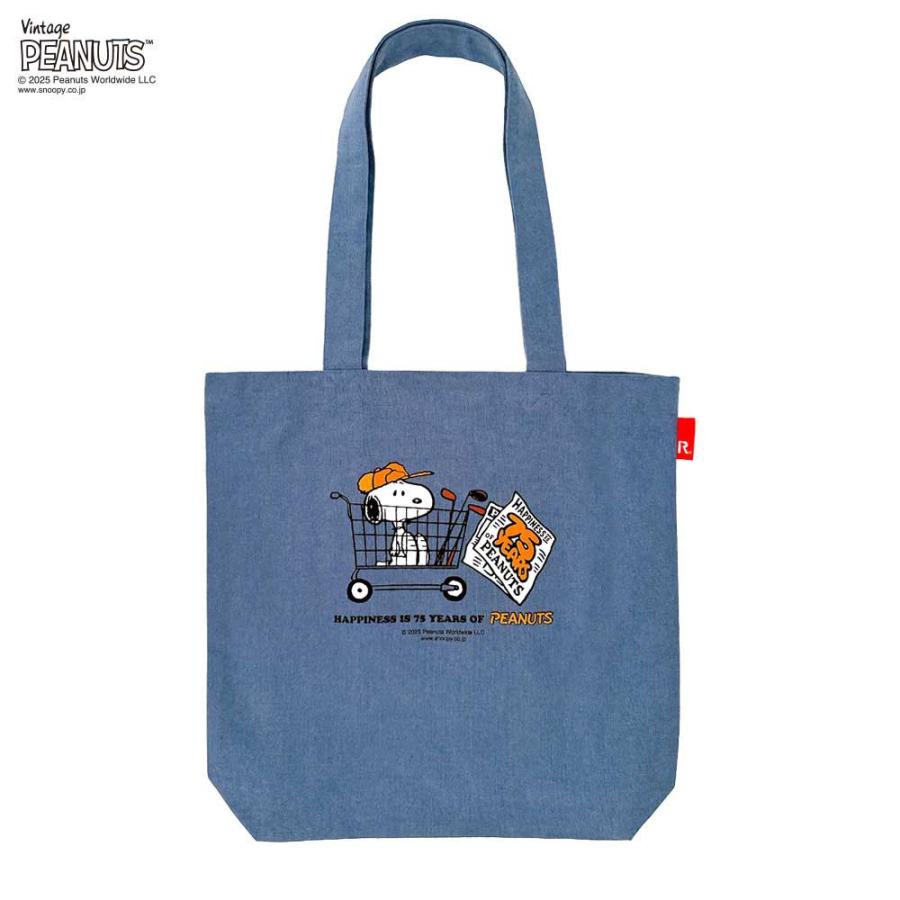 2025新作 スヌーピーバッグ 正規品 ROOTOTE ルートート IP.トール.ピーナッツ-0T スヌーピーグッズ トートバッグ Vintage PEANUTS TALL 8443 ブルー | ROOTOTE