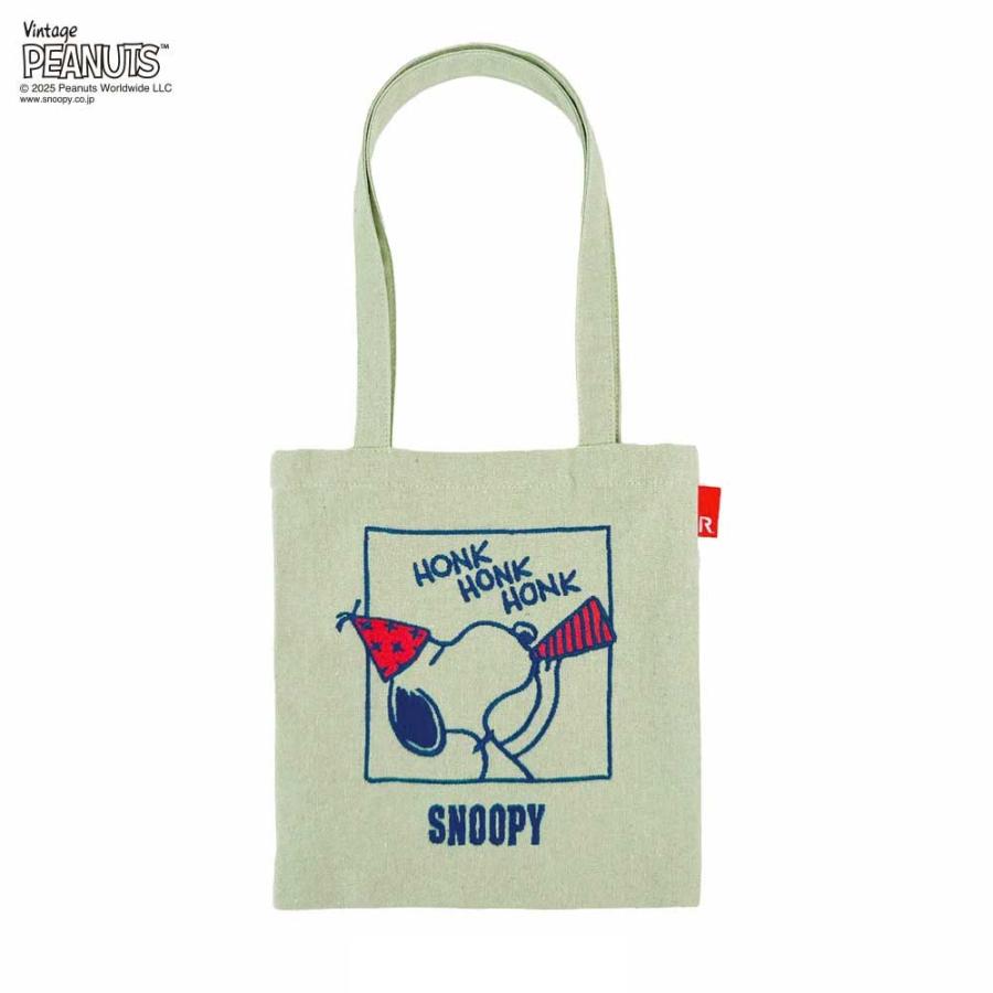 2025新作 スヌーピーバッグ 正規品 ROOTOTE ルートート IP.べビール―.ピーナッツ-0T スヌーピーグッズ トートバッグ Vintage PEANUTS babyroo 8444 ミント | ROOTOTE