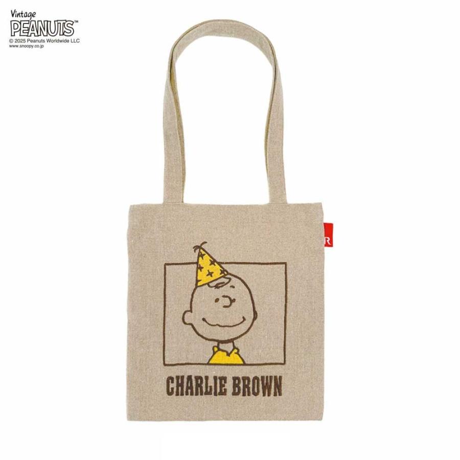 2025新作 スヌーピーバッグ 正規品 ROOTOTE ルートート IP.べビール―.ピーナッツ-0T スヌーピーグッズ トートバッグ Vintage PEANUTS babyroo 8444 ベージュ | ROOTOTE