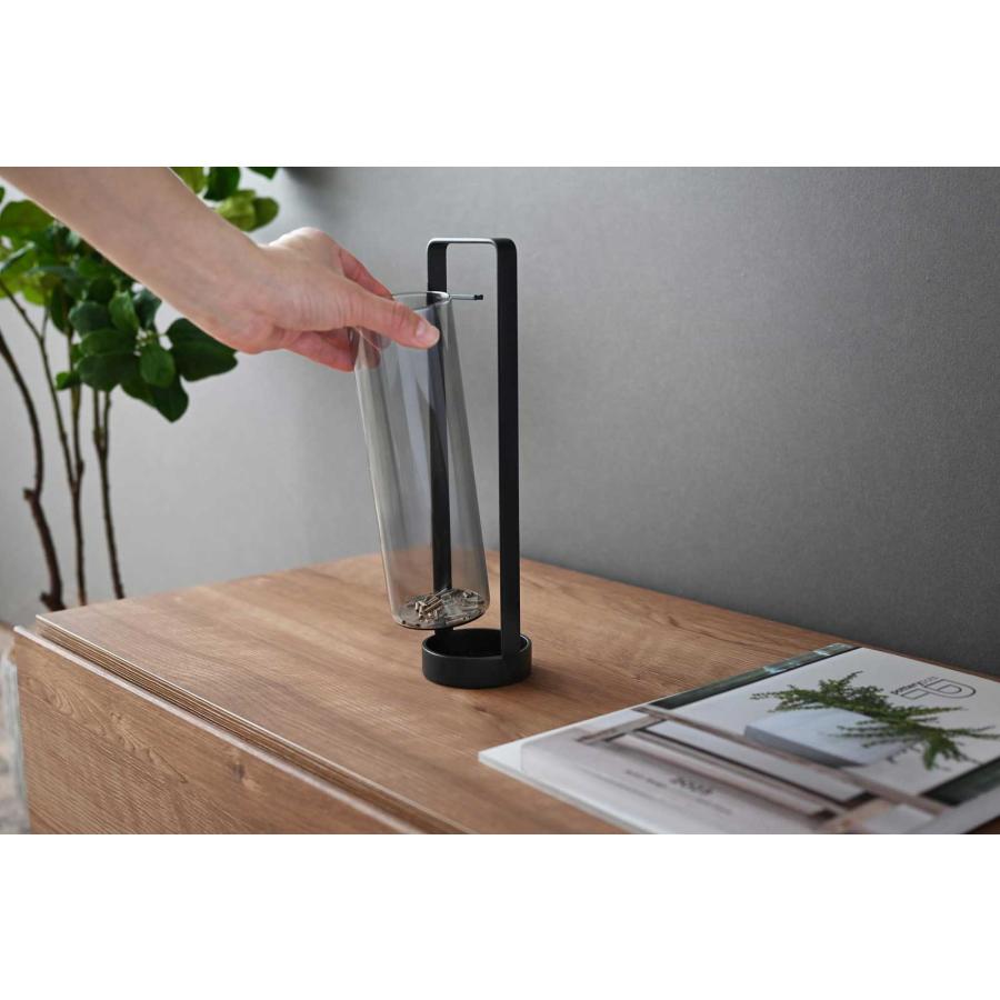 お香立て 山崎実業 正規品 tower タワー お香スタンド 灰飛び防止カバー付き 香立 香台 香皿  10014 ブラック | tower | 07