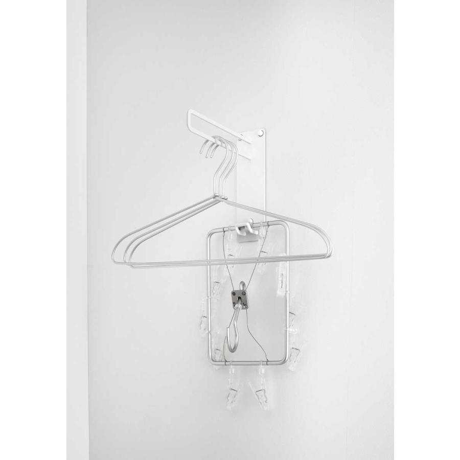 ハンガーフック 山崎実業 正規品 tower タワー 壁付けちょい干しハンガー 室内干し  10387 ホワイト | tower | 06