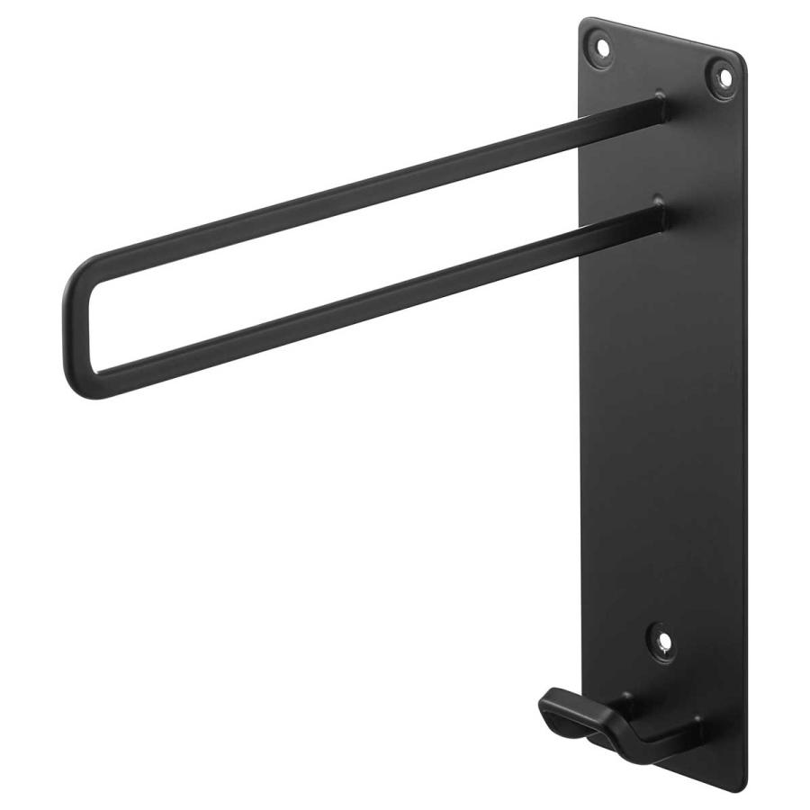 ハンガーフック 山崎実業 正規品 tower タワー 壁付けちょい干しハンガー 室内干し  10388 ブラック | tower | 01