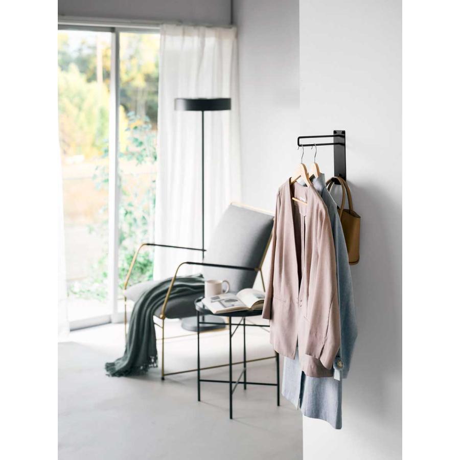 ハンガーフック 山崎実業 正規品 tower タワー 壁付けちょい干しハンガー 室内干し  10388 ブラック | tower | 04