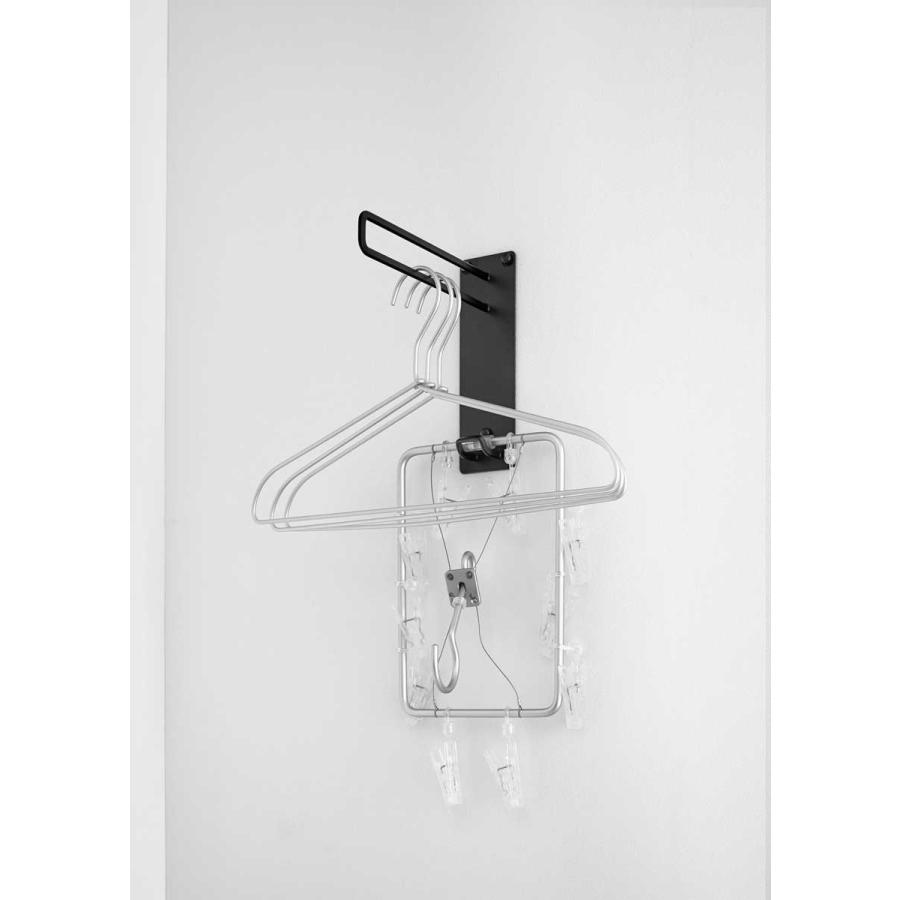 ハンガーフック 山崎実業 正規品 tower タワー 壁付けちょい干しハンガー 室内干し  10388 ブラック | tower | 06