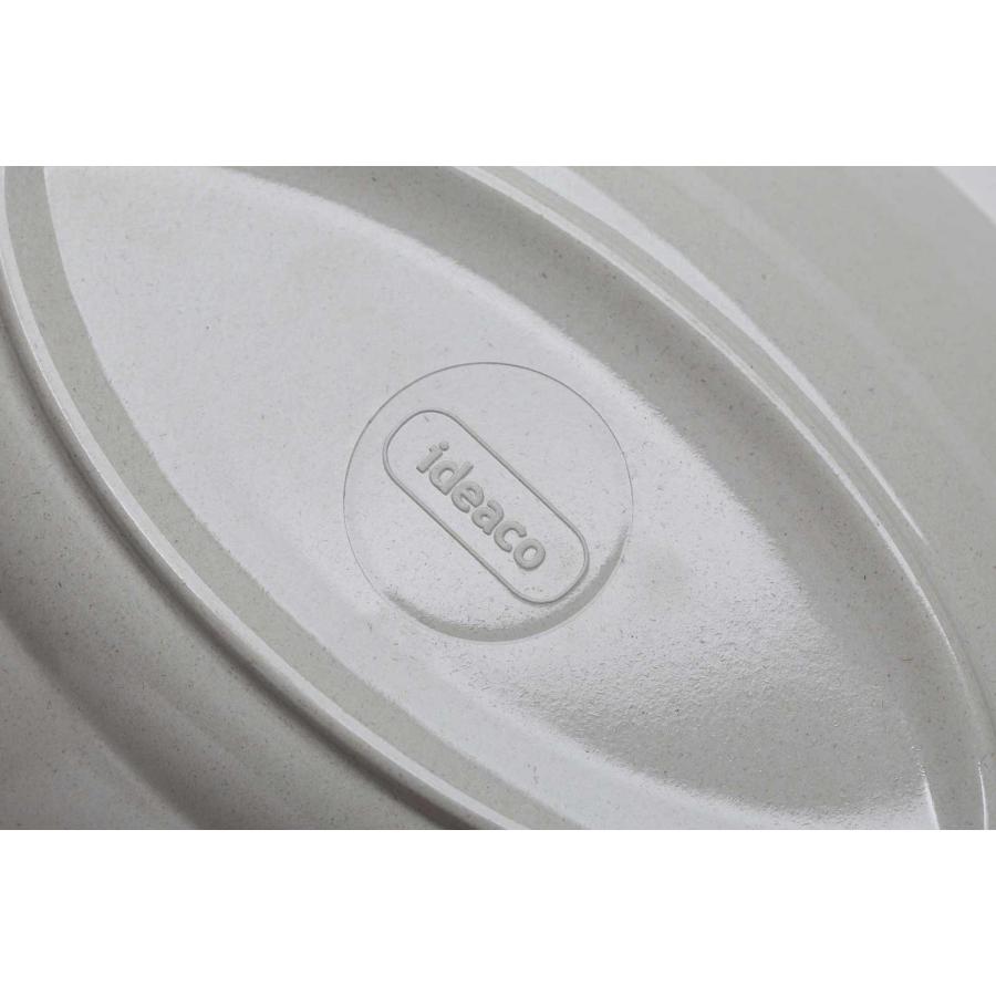 割れにくい食器 正規品 ideaco イデアコ Showa Grill S 環境にやさしい 昭和グリル オーバル小皿 ココナッツホワイト |  | 08