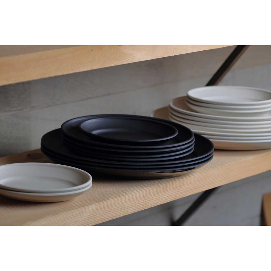 割れにくい食器 正規品 ideaco イデアコ Showa Grill M 環境にやさしい 昭和グリル 万能オーバル型プレート クロ（ブラック） |  | 04