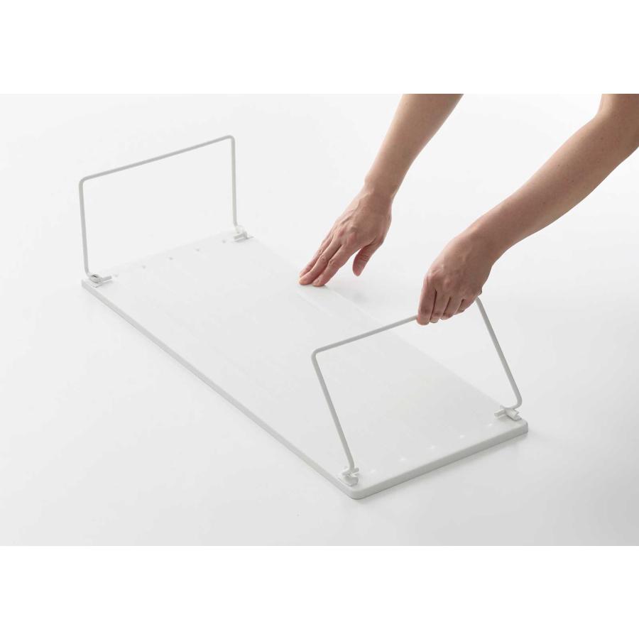 シューズラック 山崎実業 正規品 tower タワー 折り畳みシューズラック 玄関収納  10362 ホワイト | tower | 06