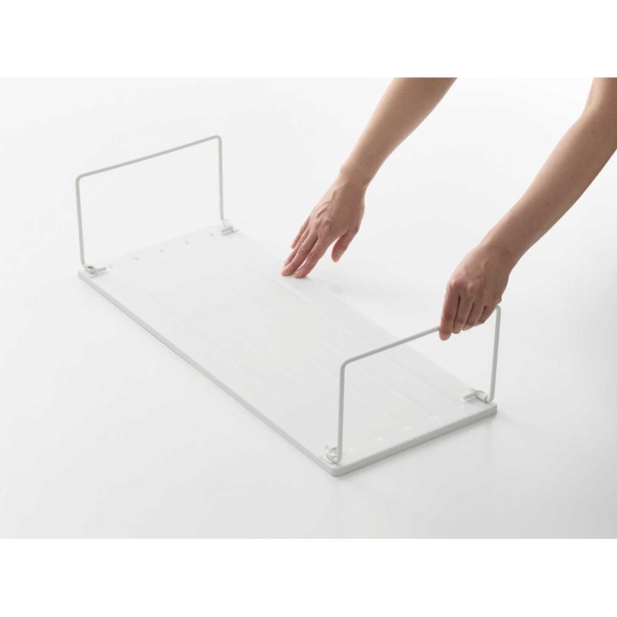 シューズラック 山崎実業 正規品 tower タワー 折り畳みシューズラック 玄関収納  10362 ホワイト | tower | 07