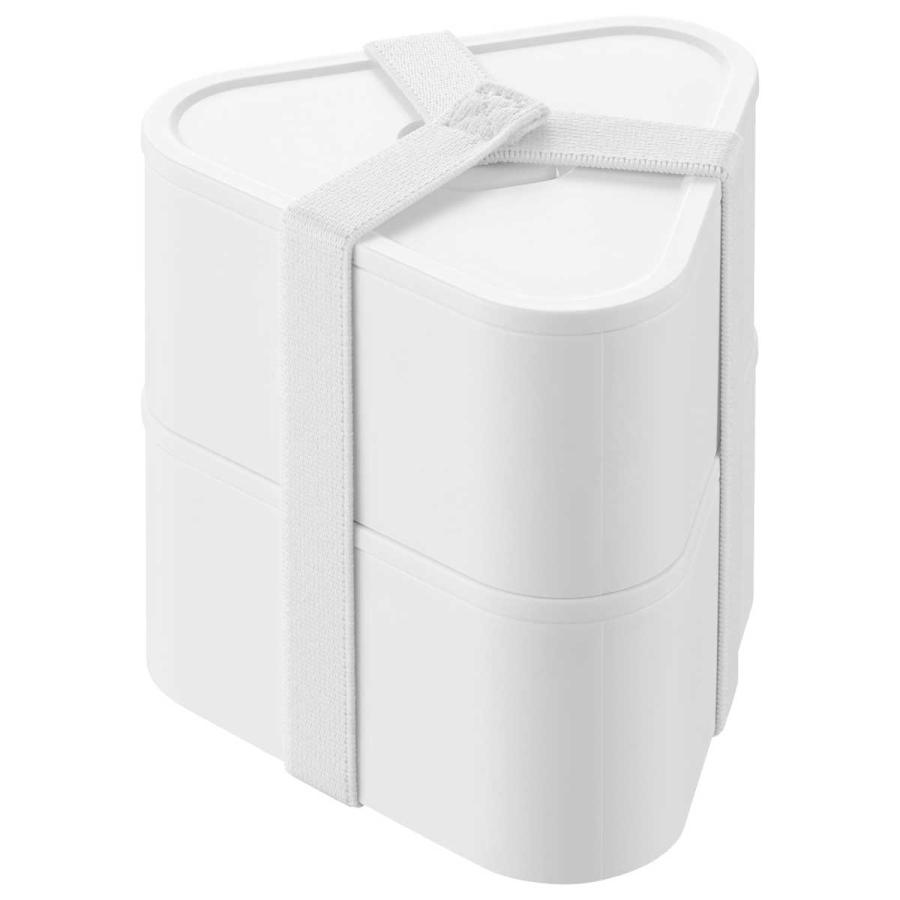 おにぎりケース 山崎実業 正規品 tower タワー バルブ付き密閉おにぎりケース 2個組 冷凍 電子レンジ 食洗機  10470 ホワイト | tower | 01