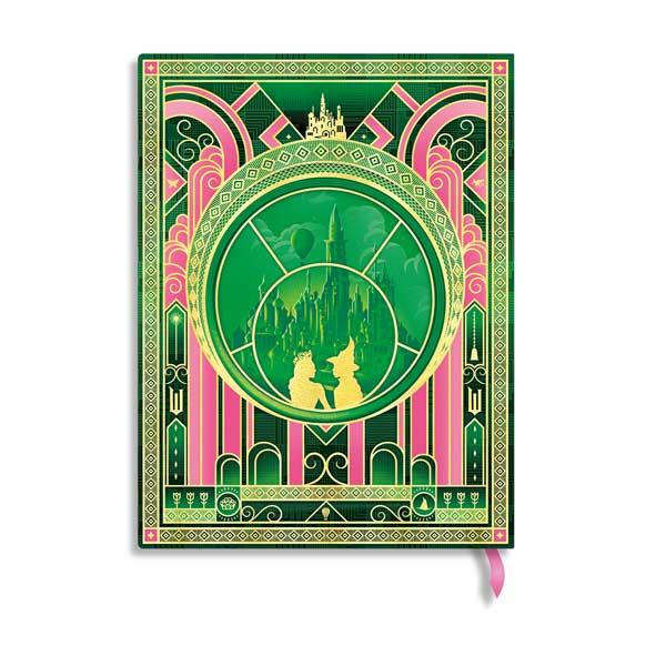 ノートブック 正規品 paperblanks ペーパーブランクス MIDI ハードカバー 罫線 高級ノート ミディ ウィキッド・コレクション ウィキッドの魔法 | paperblanks | 03