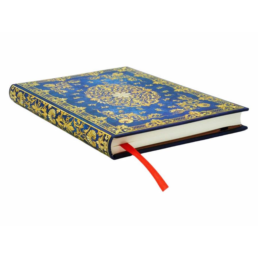 ノートブック 正規品 paperblanks ペーパーブランクス MIDI ハードカバー 罫線 高級ノート ミディ ガイディングスター シルクスカイ | paperblanks | 01