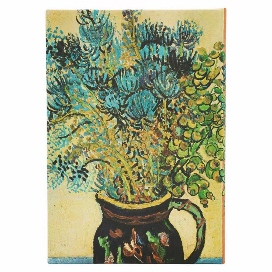 ノートブック 正規品 paperblanks ペーパーブランクス MIDI ハードカバー 罫線 高級ノート ミディ ヴァン・ゴッホの静物画 | paperblanks | 02