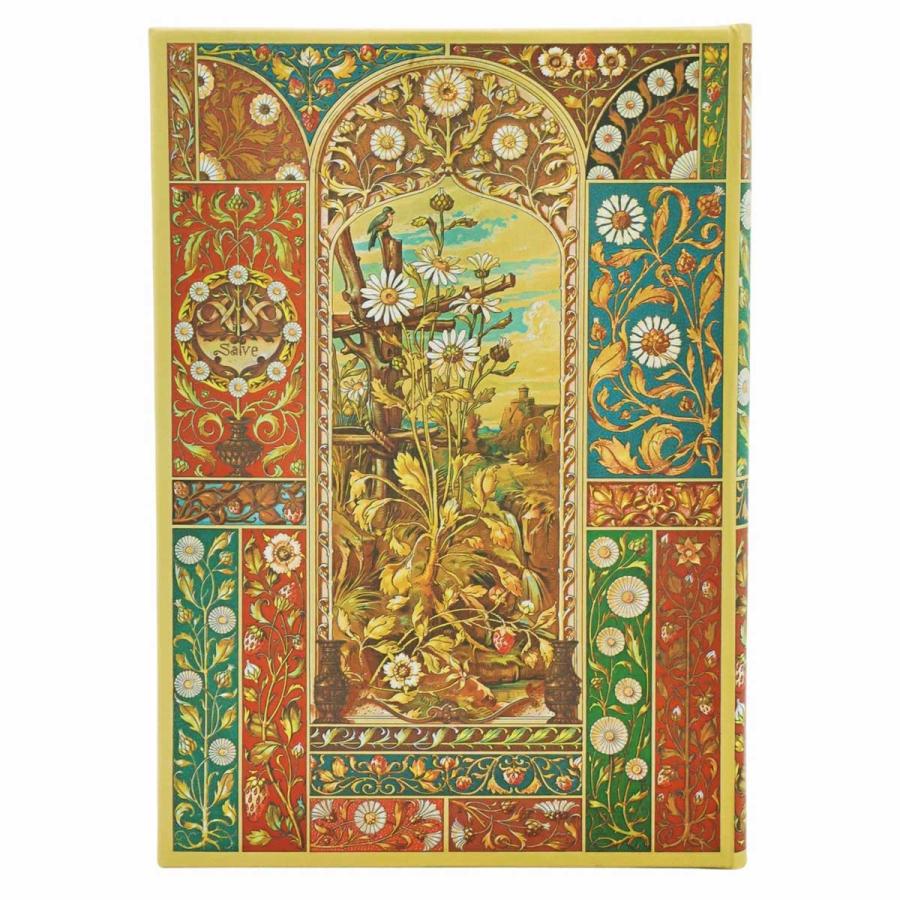 ノートブック 正規品 paperblanks ペーパーブランクス MIDI ハードカバー 罫線 高級ノート ミディ ヴォックス・ボタニカ　ウィーンの果実 | paperblanks | 02