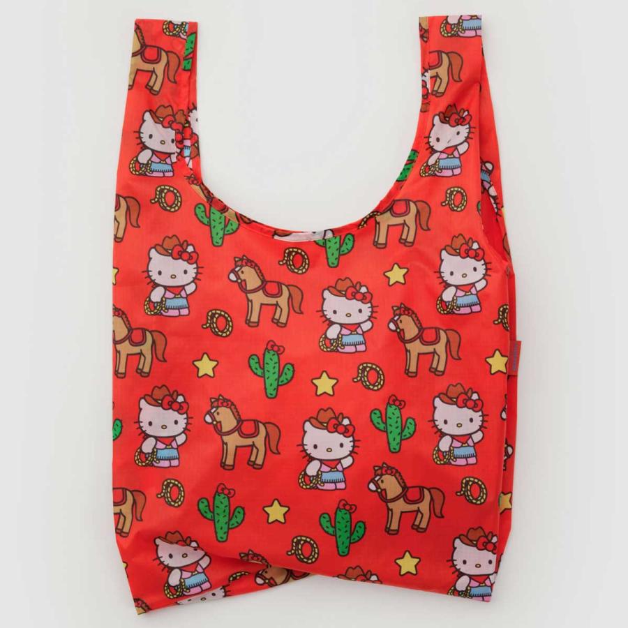 エコバッグ バグー BAGGU バグゥ 2025FW スタンダードバグゥ バグ− サンリオ Standard Baggu x Sanrio Hello Kitty ハローキティ ウエスタン | BAGGU