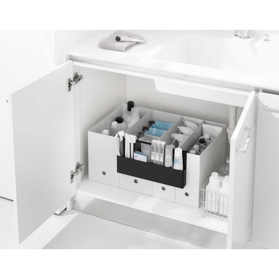 小物入れ 山崎実業 正規品 tower タワー 引っ掛け収納ホルダー 収納ボックス 収納ケース  10386 ブラック | tower | 02