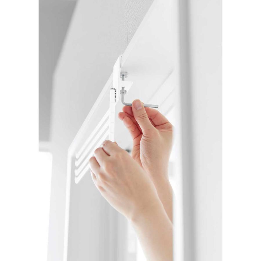 タオルハンガー 山崎実業 正規品 tower タワー 360度回転できる室内物干しタオルハンガー タオルバー タオル掛け  10322 ホワイト | tower | 07