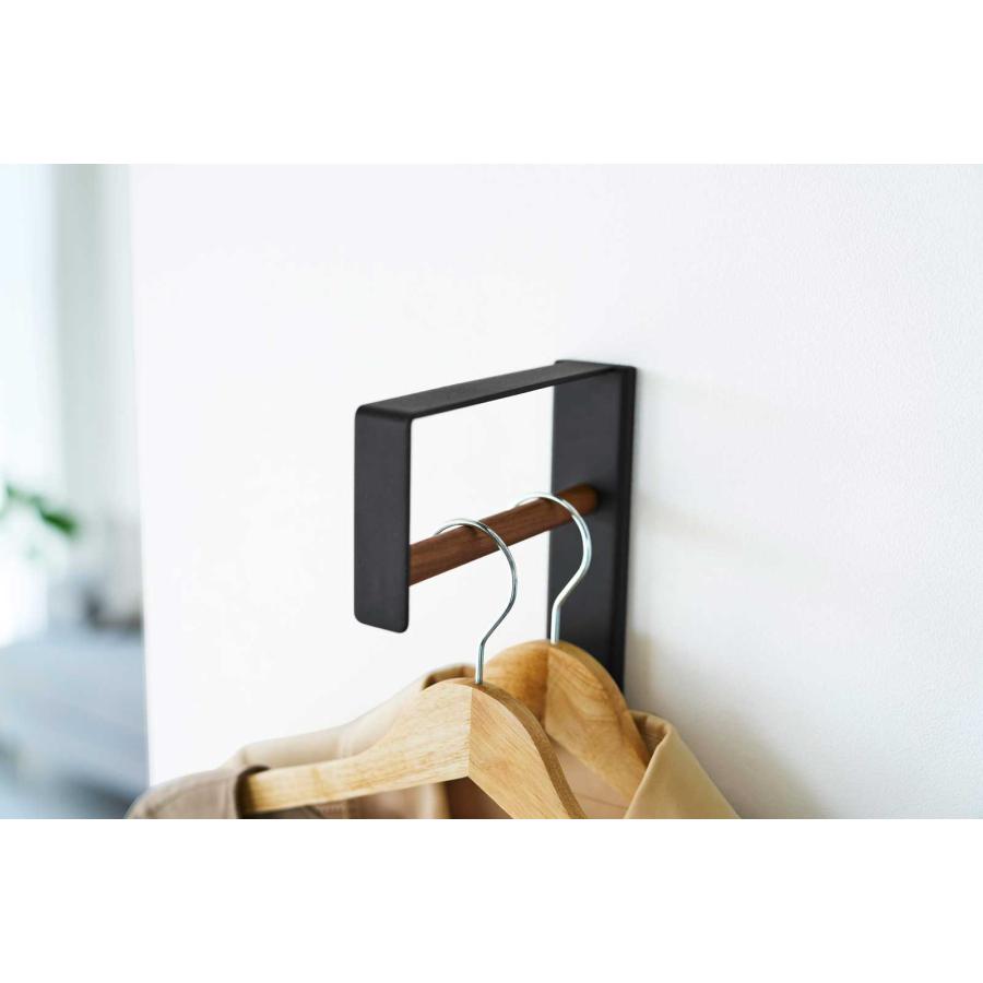 コートハンガー 山崎実業 正規品 tower タワー 壁付けコートハンガー コートフック コート掛け  10408 ブラック | tower | 05