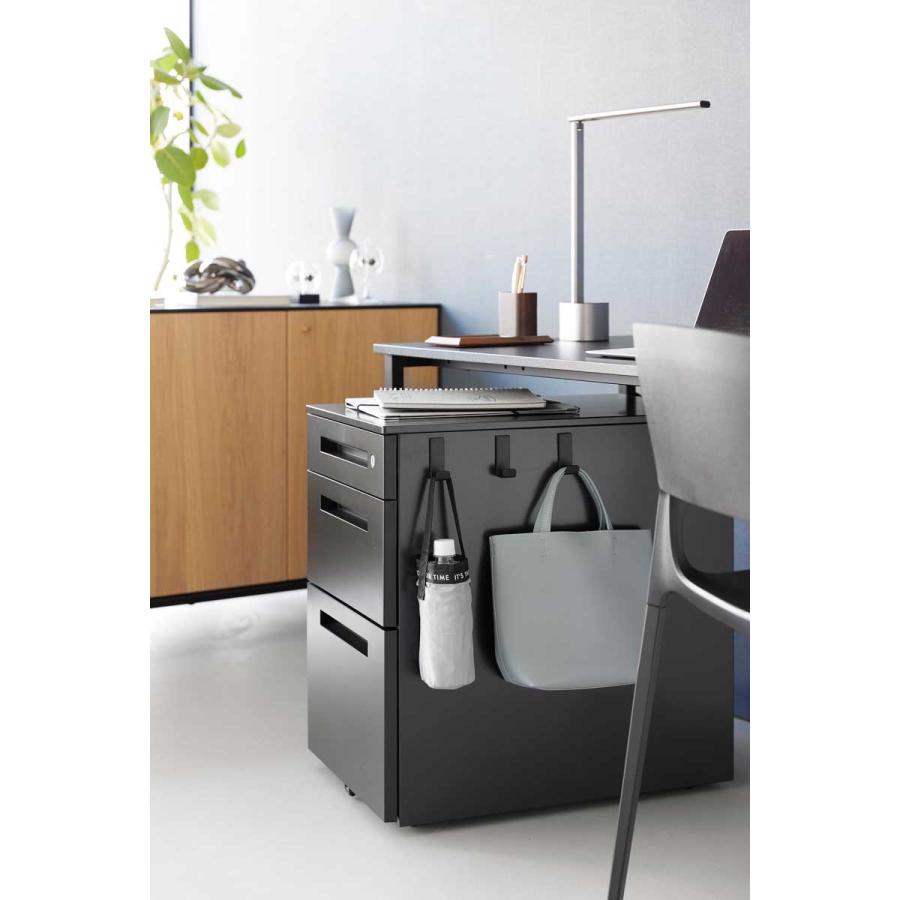 収納フック 山崎実業 正規品 tower タワー マグネットハンガーフック S 3個組 スチール製  10234 ブラック | tower | 04