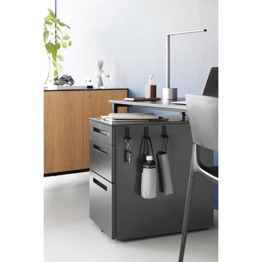 収納フック 山崎実業 正規品 tower タワー マグネットハンガーフック S 3個組 スチール製  10234 ブラック | tower | 05